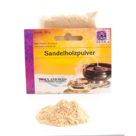 Berk HS-278 Räucherwerk - Sandelholzpulver, 20 g