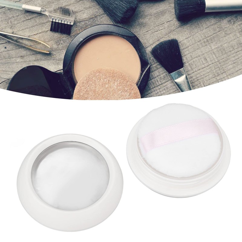 Makeup Powder Container Empty Loose Powder Box Refillable Prevent Leaks