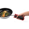 Progress MFPRO11171R Professional Heat-Resistant Pan Handle Sleeve, Neoprene, Red/Black, 16