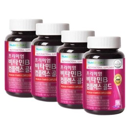 Nutri-D Day Nutri-D Day Premium Vitamin B Complex Gold 500mg x 90 tablets 4 sj / 뉴트리디데이 뉴트리디데이 프리미엄 비타민B 컴플렉스 골드 500mg x 90정 4개 sj