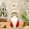 Captor Christmas gnome 19 cm, set of 3 pieces, plush