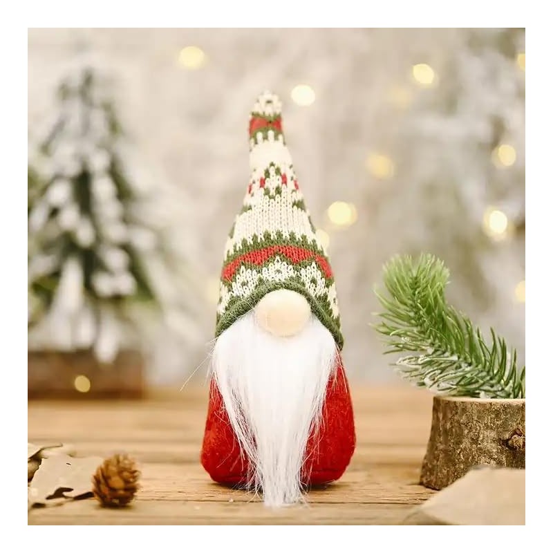 Captor Christmas gnome 19 cm, set of 3 pieces, plush