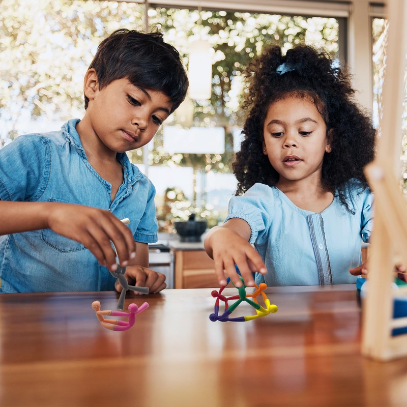MAGMEN Enhanced Grip Magnetic Fidget Figures for Kids 3-8 &