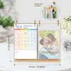 ZEEYUAN Photo Calendar 2025-2026 Desk Calendar for Your Own Photos