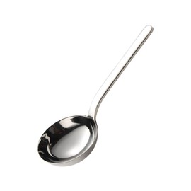 Thick Heavy ladle,18/10 Stainless Steel Scoop spoon for flour,soybeans,stews,and other liquid dishes 10 inch 1Pack
