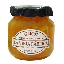 Mario Camacho La Vieja Fabrica Apricot Premium Fruit Spread, 9.9 Fl Ounce (Pack of 8)
