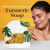 RA COSMETICS 100% Natural Turmeric Soap Bar for Face &