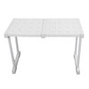 Expandable Shelf Stackable 121lb Load Bearing Divider Storage Rack for