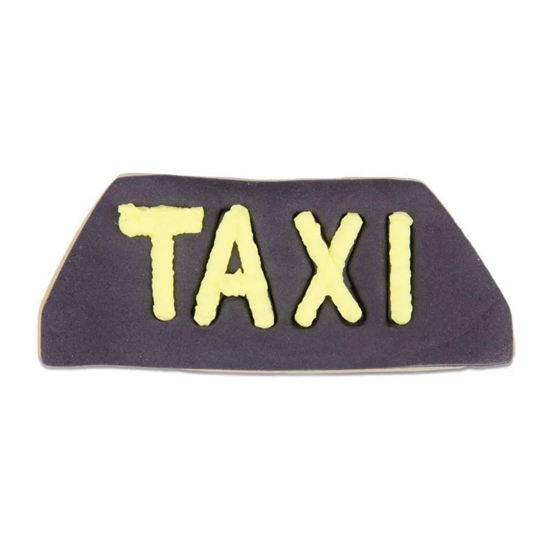 Staedter Embossing Taxi Cookie Cutter, Stainless Steel