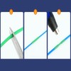 Othmro 1PCS Heat Shrink Tubing 2:1 Electrical Wire Cable Wrap