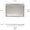 TrueCraftware- 2/3 Size Aluminum Sheet Pan 16" x 22" Baking