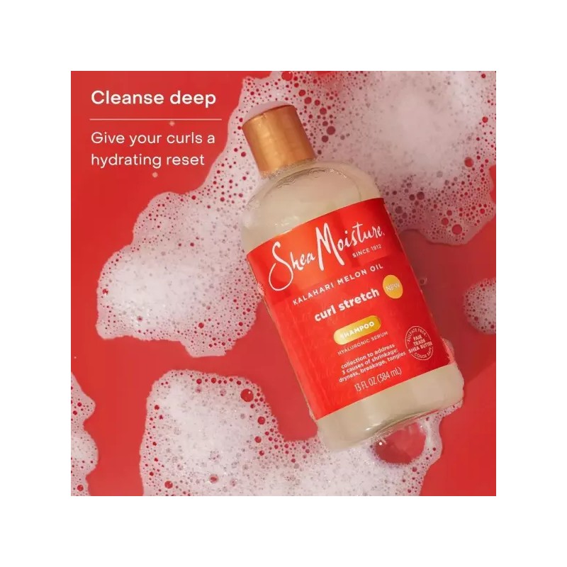 SheaMoisture 컬 스트레치 샴푸 칼라하리 멜론 어 13 floz SheaMoisture