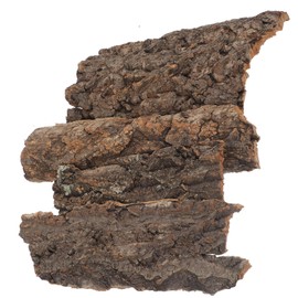 Zerodeko 4Pcs Terrarium Cork Bark Background Board, Reptile Tank Tree Backdrop Wall Decor, Habitat Climbing Mat Decoration for Chameleon, Lizard, Turtle, Frog, Bearded Dragon, Gecko