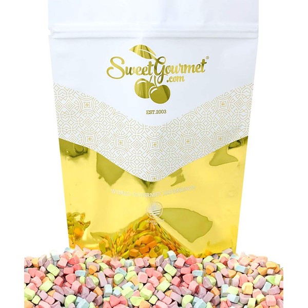 SweetGourmet Assorted Dehydrated Marshmallow Bits, Charms Cereal Marshmallows (1.5Lb)