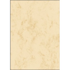 Sigel Marble Paper Beige DIN A4 90 g 25 Sheets