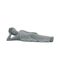 DMtse Buddha Reclining Meditating Carving Statue Figurines Sculpture Collectibles for Home Buddha Attractive & Serene Ornament