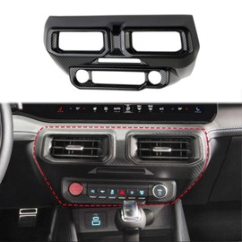 YINGTUU for Ford Mustang 2024 2025 Accessories Car Center Console Air Vent Outlet Panel Sticker Decal Interior Trim Cover