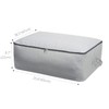 2 Pieces Durable, Thick, Soft, Breathable Canvas Storage Bag Organiser