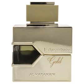 Al Haramain Al Haramain L'Aventure Gold - Arabian Perfume for Women - Long Lasting Perfume for Women - Floral Woody Fragrances - Eau de Parfum for Women - 3.4 oz