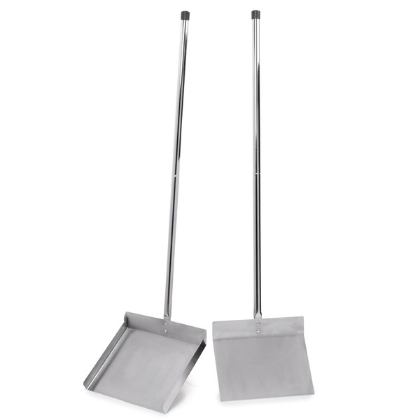 Clean Go Pet Sanitary Scoop Shovel, Jumbo, Silver