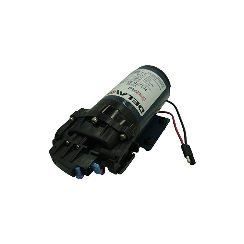 Delavan 7822FS-201-SB Flex Diaphragm Pump 12V, 60 PSI, 2.2 GPM,