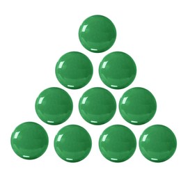 20Pcs Office Magnets, 30 mm Notice Board Planning Magnets, Red/Yellow/Orange/Purple/Green Refrigerator and Whiteboard Magnets Magnetic Button 10/20/50/100Pcs (20Pcs Green)