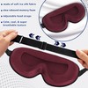 UAMAL 3D Eye Mask, Sleep Mask,100% Blackout Eyelash Extension Sleep