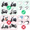 LESANM 35L Motorcycle Top Case, Motorcycle Daily Tail Box Trunk