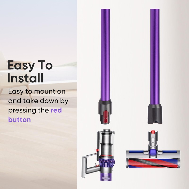 LBLVBNEWD Replacement Wand Quick Release Wand Compatible with Dyson V7