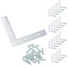 75mm (3in.) Corner Mending Plate Angle Bracket L Shape Reinforcing