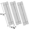 American Fire Gas Products Stainless Heat Plates Nexgrill 720-0825 BBQ
