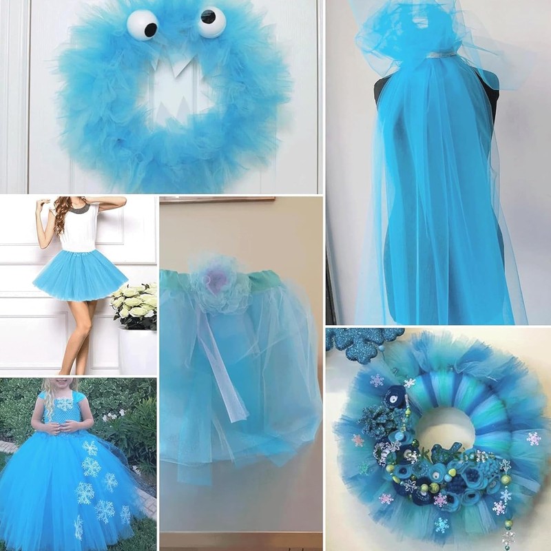 Longzhou Tulle Roll, 100 Yards 15 cm DIY Wedding Decoration,