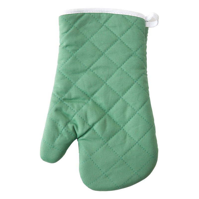 Premier Housewares Cow Parsley Single Oven Glove - Green