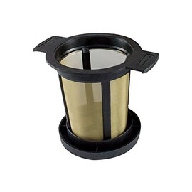 IBILI Permanent Tea and Coffee Filter, Stainless Steel Silver/Black, 10 x 9 x 8 cm