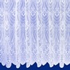 Maple Textiles White Net Curtain. 36"(90cm) Drop in Luxury Cotton