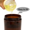 Hethyo Pump Bottle Dispenser 3 Pcs 600ml/20oz Refillable Plastic Pump