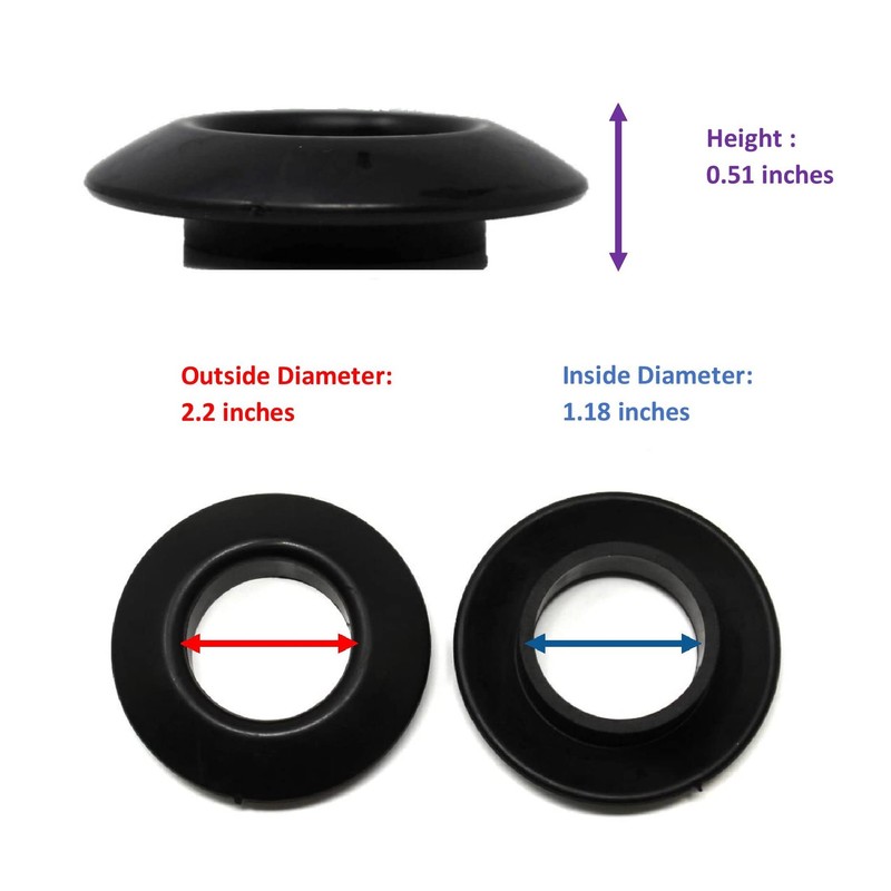 JSP Manufacturing Kayak Drip Rings Universal fit for Kayak and