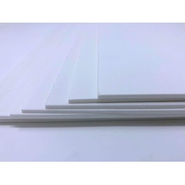 EVA Dense Foam Sheets for Craft and Embroidery- 2.5MM 9" X 14"- 5 Sheets (White, 2.5MM)