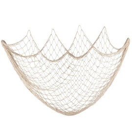 Fishing Net Wall Decoration Beach Themed Fishing Net Wall Hanging for Party Wall Home Wedding Decoration Photography Decoration 150 cm × 200 cm