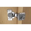Berta 2-Pack, 1-1/4" 4D Overlay Soft Close Concealed Hinges for