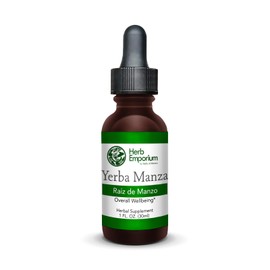 Herb Emporium Premium Quality Yerba Mansa, Raiz de Manzo Liquid Extract (Anemopsis Californica) Tincture 1 oz.