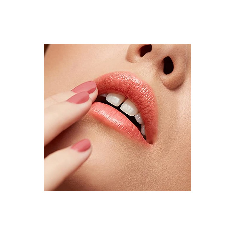 Lápiz Labial Revlon Super Lustrous Glass Shine tono Glaring coral