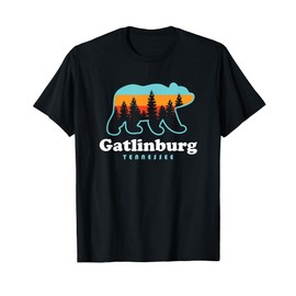 Gatlinburg Tennessee Bear Great Smoky Mountains T-Shirt
