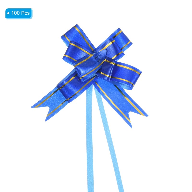 PATIKIL 13-Inch Pull Bows Ribbon, 100 Pack Gift Wrapping String