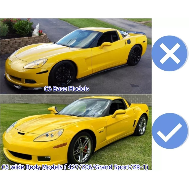 MAG Fits 05-13 Chevy Corvette C6 Z06 Front Bumper Lip