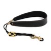 Saxophone Neck Strap Adjustable Soft Padded Leather Premium Saxophone Strap