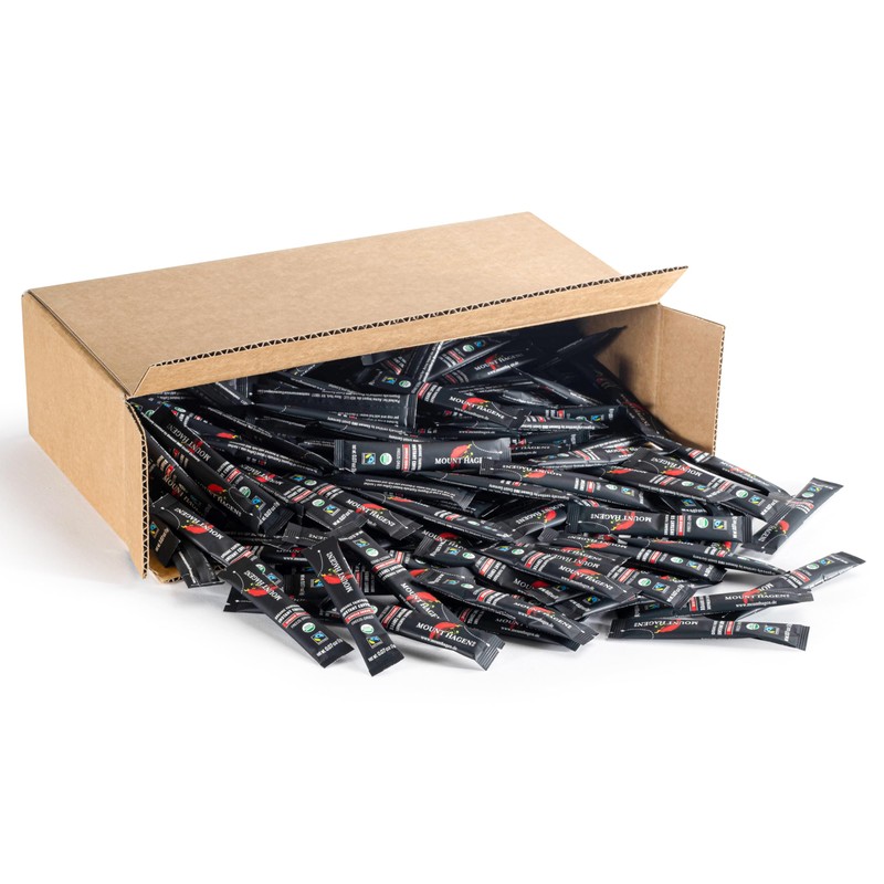 Mount Hagen 250 Count Single Serve Instant Coffee Packets -