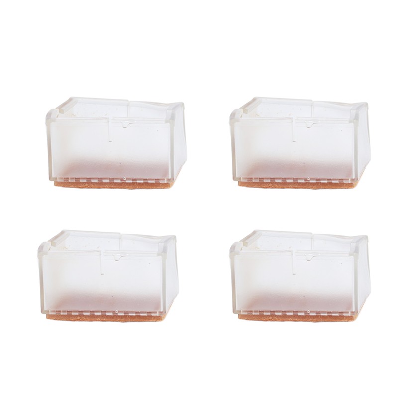 16PCS Chair Leg Floor Protector Anti Slip Silicone Furniture Leg