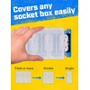 Socket Blocker - The Smarter Outlet Cover for Drywall &