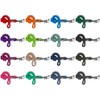 Dinalu, Key Chain, Key Chain with Carabiner with Black Metal,